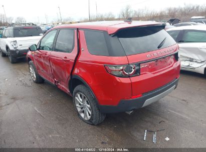 2016 LAND ROVER DISCOVERY SPORT HSE Red  Gasoline SALCR2BG6GH554351 photo #4