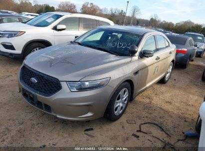 2014 FORD POLICE INTERCEPTOR Brown  Gasoline 1FAHP2MK1EG131674 photo #3