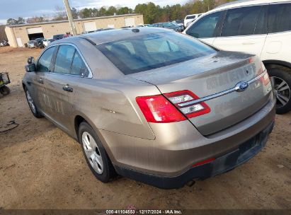 2014 FORD POLICE INTERCEPTOR Brown  Gasoline 1FAHP2MK1EG131674 photo #4