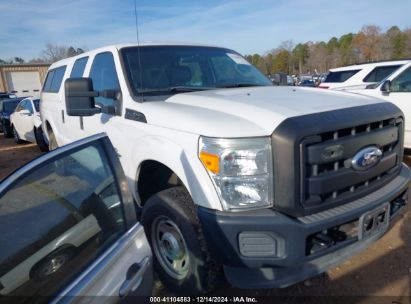 2011 FORD F-250 XL White  Diesel 1FT7W2BT0BEB57775 photo #1