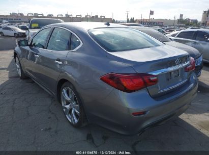 2015 INFINITI Q70 3.7 Gray  Gasoline JN1BY1AP7FM542381 photo #4