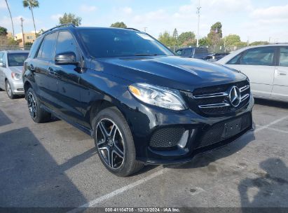 2017 MERCEDES-BENZ GLE 350 Black  Gasoline 4JGDA5JB7HA960509 photo #1