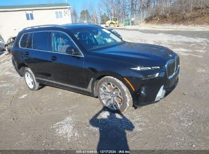 2024 BMW X7 XDRIVE40I Black  Gasoline 5UX23EM01R9S62365 photo #1