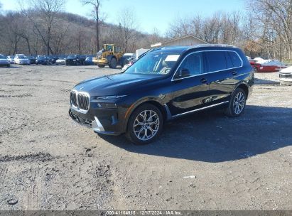 2024 BMW X7 XDRIVE40I Black  Gasoline 5UX23EM01R9S62365 photo #3