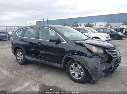 2014 HONDA CR-V LX Black  Gasoline 2HKRM3H35EH550509 photo #1