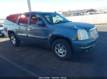 2008 GMC YUKON XL 1500 DENALI Blue  Gasoline 1GKFK66838J132913 photo #1