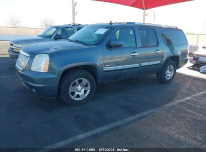 2008 GMC YUKON XL 1500 DENALI Blue  Gasoline 1GKFK66838J132913 photo #3