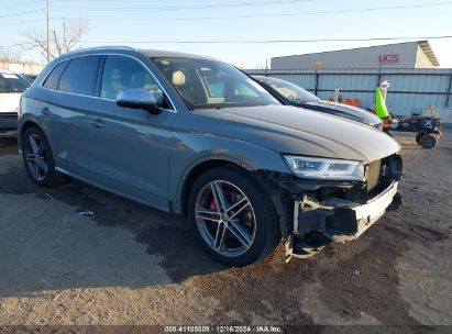 2019 AUDI SQ5 3.0T PREMIUM Gray  Gasoline WA1B4AFY3K2002942 photo #1