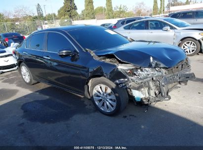 2015 HONDA ACCORD EX Black  Gasoline 1HGCR2F79FA160370 photo #1