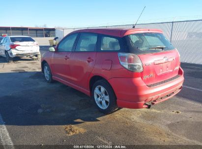 2005 TOYOTA MATRIX XR Red  Gasoline 2T1LR32E15C437452 photo #4