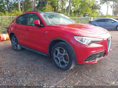 2023 ALFA ROMEO STELVIO TI AWD Red  Gasoline ZASPAKBNXP7D56447 photo #1