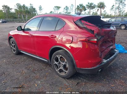 2023 ALFA ROMEO STELVIO TI AWD Red  Gasoline ZASPAKBNXP7D56447 photo #4