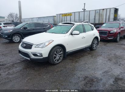 2016 INFINITI QX50 White  Gasoline JN1BJ0RR1GM270514 photo #3