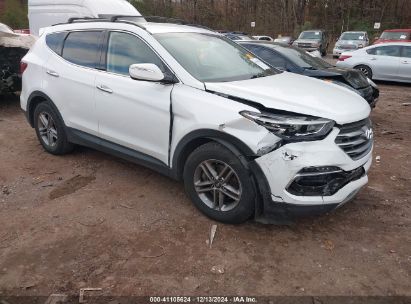 2018 HYUNDAI SANTA FE SPORT 2.4L White  Gasoline 5XYZU3LB4JG563784 photo #1