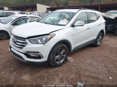 2018 HYUNDAI SANTA FE SPORT 2.4L White  Gasoline 5XYZU3LB4JG563784 photo #3