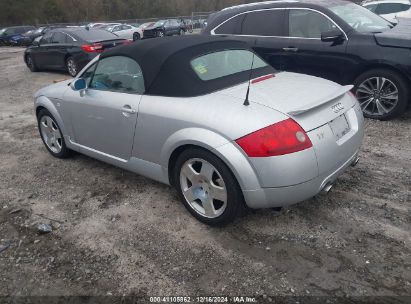 2002 AUDI TT 1.8L Silver  Gasoline TRUUT28N621030756 photo #4