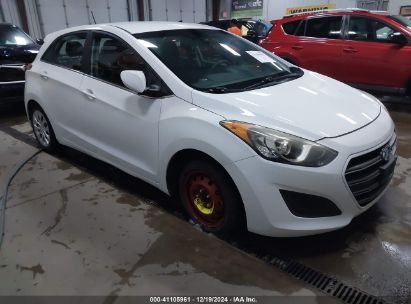 2016 HYUNDAI ELANTRA GT White  Gasoline KMHD35LH3GU318071 photo #1