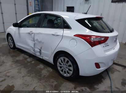 2016 HYUNDAI ELANTRA GT White  Gasoline KMHD35LH3GU318071 photo #4