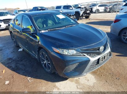 2019 TOYOTA CAMRY SE Dark Blue  Gasoline 4T1B11HK5KU683693 photo #1