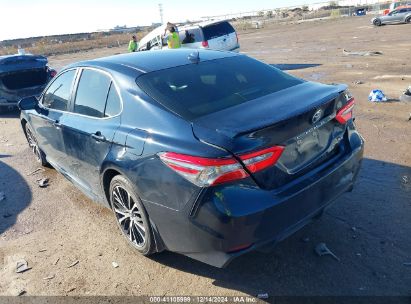 2019 TOYOTA CAMRY SE Dark Blue  Gasoline 4T1B11HK5KU683693 photo #4