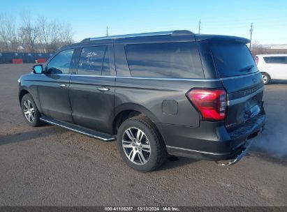 2022 FORD EXPEDITION LIMITED MAX Gray  Gasoline 1FMJK2AT6NEA27132 photo #4