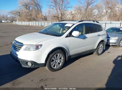 2012 SUBARU TRIBECA 3.6R LIMITED White  gas 4S4WX9GD1C4400824 photo #3