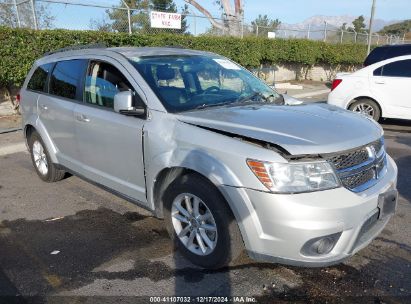 2014 DODGE JOURNEY SXT Silver  Flexible Fuel 3C4PDCBG0ET139084 photo #1