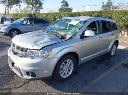 2014 DODGE JOURNEY SXT Silver  Flexible Fuel 3C4PDCBG0ET139084 photo #3