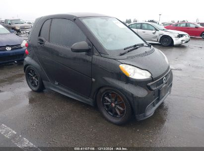 2013 SMART FORTWO PASSION/PURE Black  Gasoline WMEEJ3BA8DK650247 photo #1