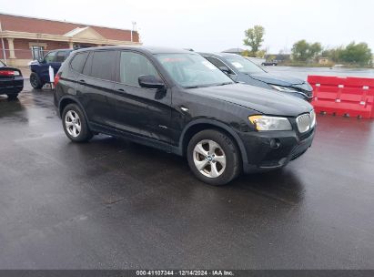 2012 BMW X3 XDRIVE28I Black  Gasoline 5UXWX5C56CL725517 photo #1