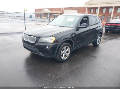 2012 BMW X3 XDRIVE28I Black  Gasoline 5UXWX5C56CL725517 photo #3