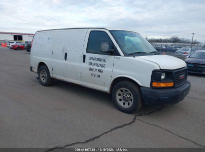 2014 GMC SAVANA 1500 WORK VAN White  Gasoline 1GTS7AFX7E1110253 photo #1