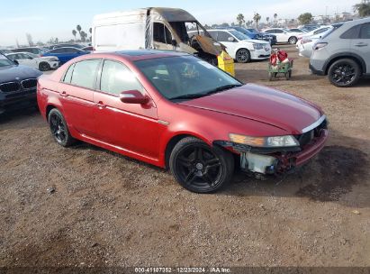 2008 ACURA TL 3.2 Burgundy  Gasoline 19UUA66238A008899 photo #1