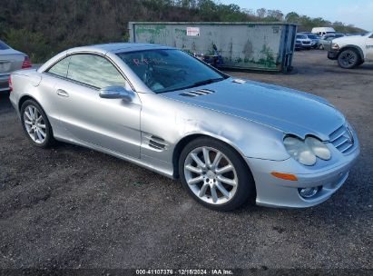 2007 MERCEDES-BENZ SL 550 Silver  Gasoline WDBSK71F37F129032 photo #1