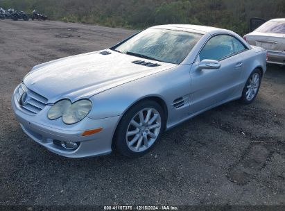 2007 MERCEDES-BENZ SL 550 Silver  Gasoline WDBSK71F37F129032 photo #3