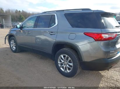 2021 CHEVROLET TRAVERSE AWD LT CLOTH Gray  Gasoline 1GNEVGKW4MJ133238 photo #4