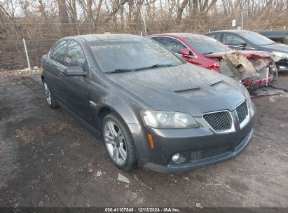 2009 PONTIAC G8 Gray  Gasoline 6G2ER57759L174421 photo #1