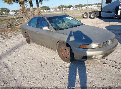 2003 MITSUBISHI GALANT ES/LS Tan  Gasoline 4A3AA46G33E076247 photo #1