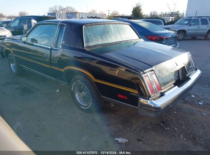 1978 OLDSMOBILE CUTLASS Black  Other 3M47F8M572294 photo #4