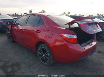 2015 TOYOTA COROLLA S PLUS Red  Gasoline 5YFBURHE9FP308400 photo #4