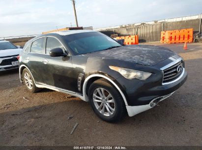 2013 INFINITI FX37 Black  Gasoline JN8CS1MU3DM141657 photo #1