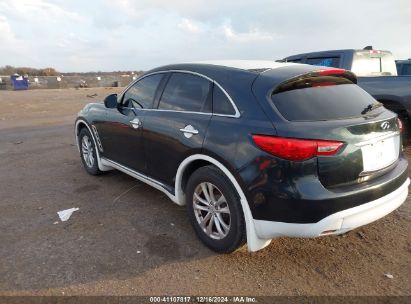 2013 INFINITI FX37 Black  Gasoline JN8CS1MU3DM141657 photo #4