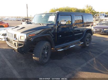 2006 HUMMER H2 SUV Black  Gasoline 5GRGN23U36H122192 photo #3