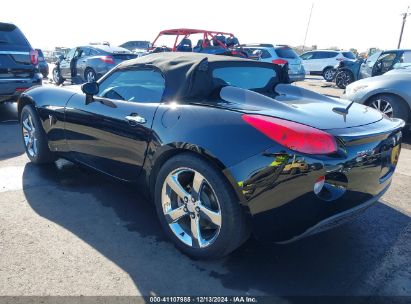 2007 PONTIAC SOLSTICE Black  Gasoline 1G2MB35B57Y119251 photo #4