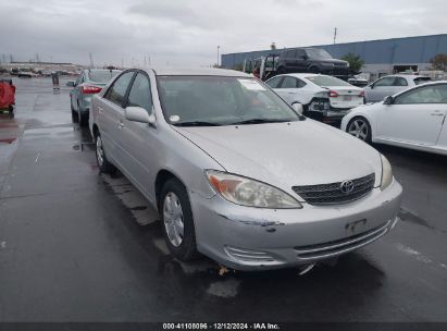 2003 TOYOTA CAMRY LE Silver  Gasoline 4T1BE32K53U726715 photo #1