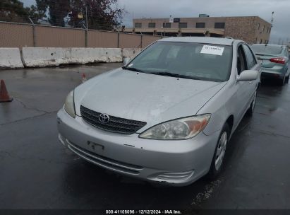 2003 TOYOTA CAMRY LE Silver  Gasoline 4T1BE32K53U726715 photo #3