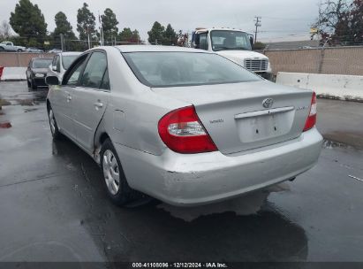 2003 TOYOTA CAMRY LE Silver  Gasoline 4T1BE32K53U726715 photo #4