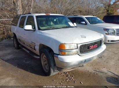 2002 GMC YUKON XL 1500 SLT White  Flexible Fuel 1GKEC16Z52J178304 photo #1