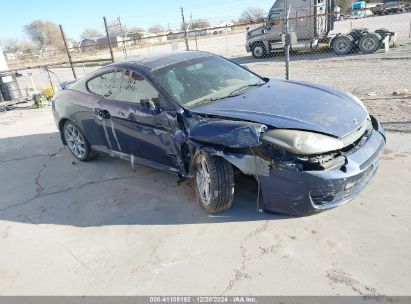 2007 HYUNDAI TIBURON GT/GT LIMITED/SE Blue  Gasoline KMHHN66F27U252074 photo #1