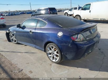 2007 HYUNDAI TIBURON GT/GT LIMITED/SE Blue  Gasoline KMHHN66F27U252074 photo #4